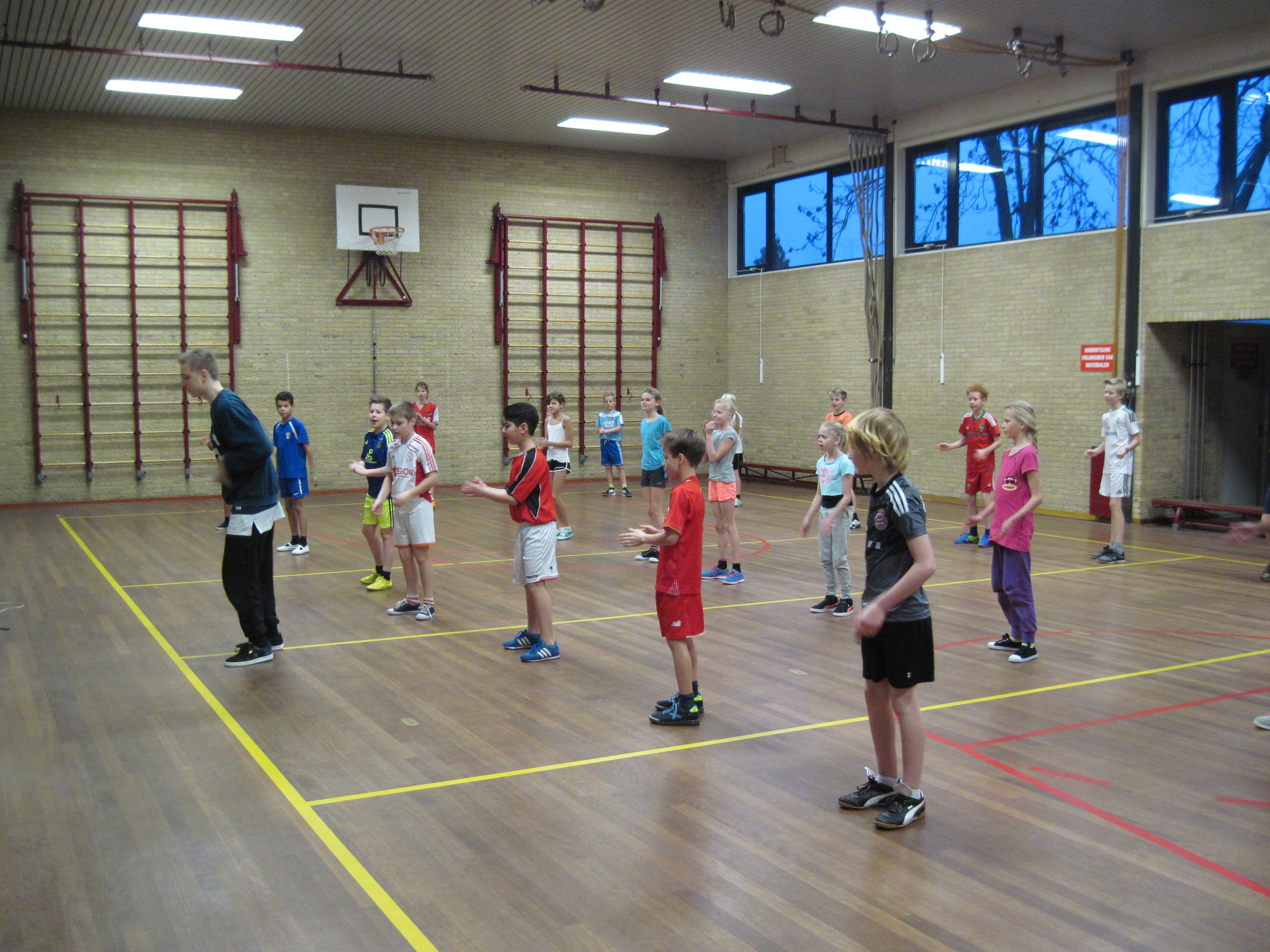 Breakdance-clinic voor groep 7