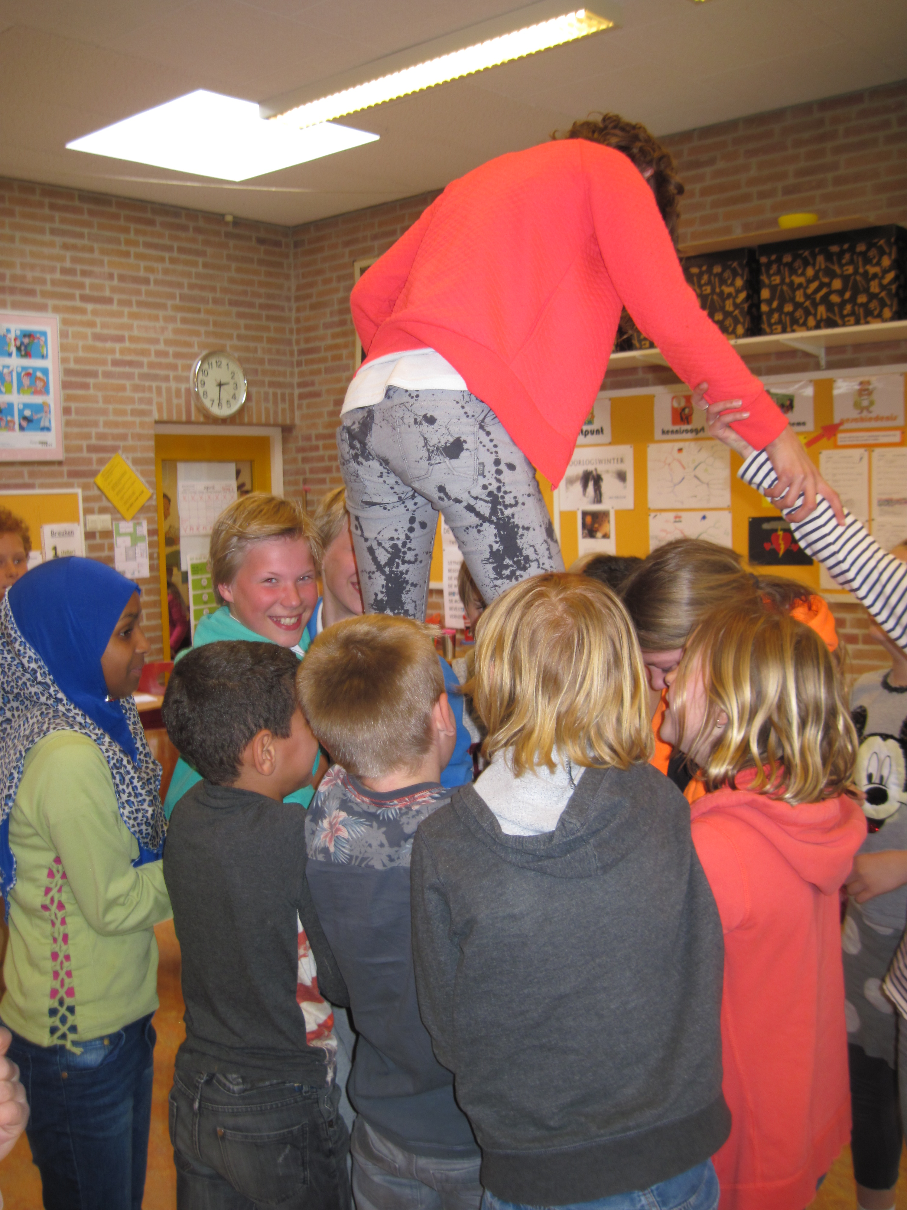 Kanjertraining in groep 7