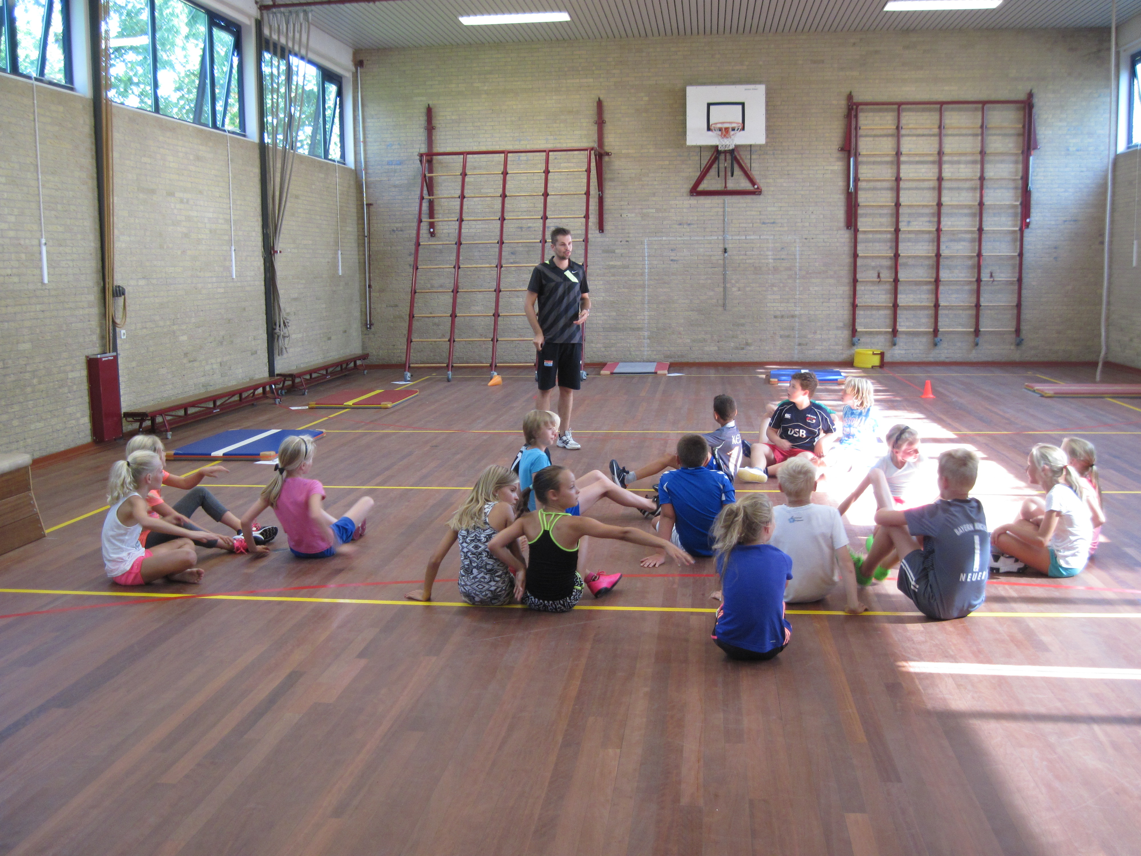 fitnessles groep 7
