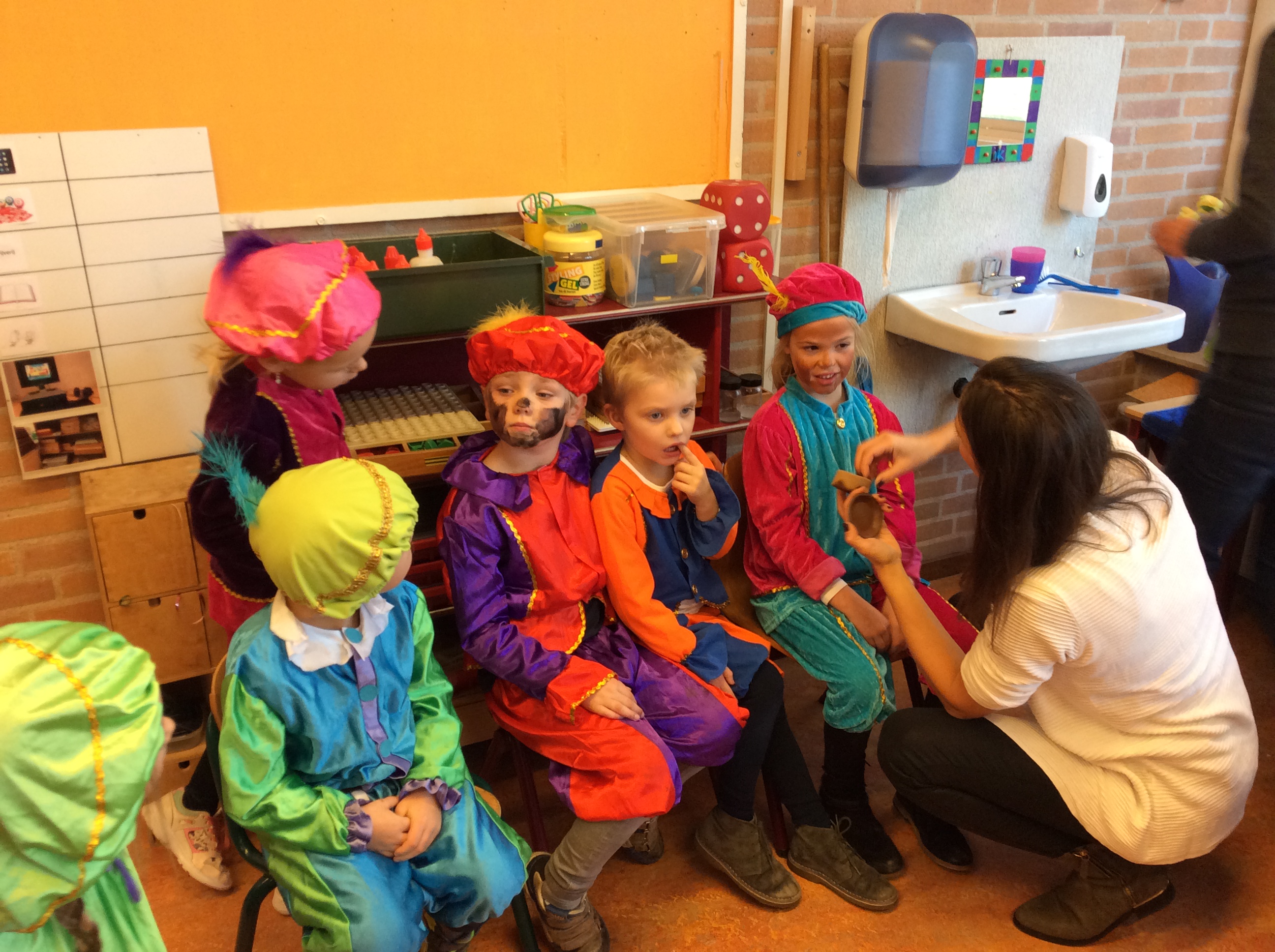 Pietenmiddag groep 1-2-3