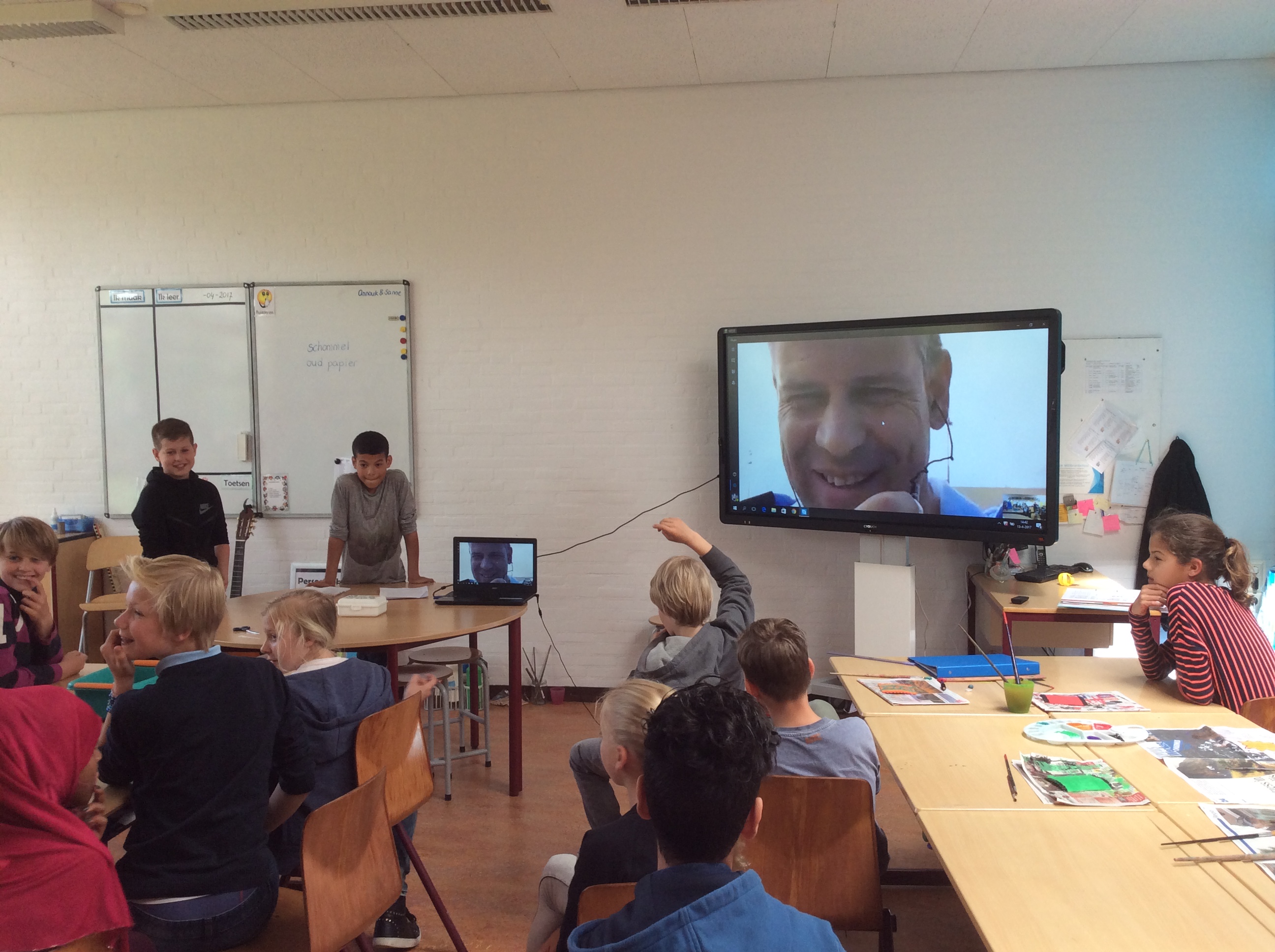 Witte donderdag in groep 8