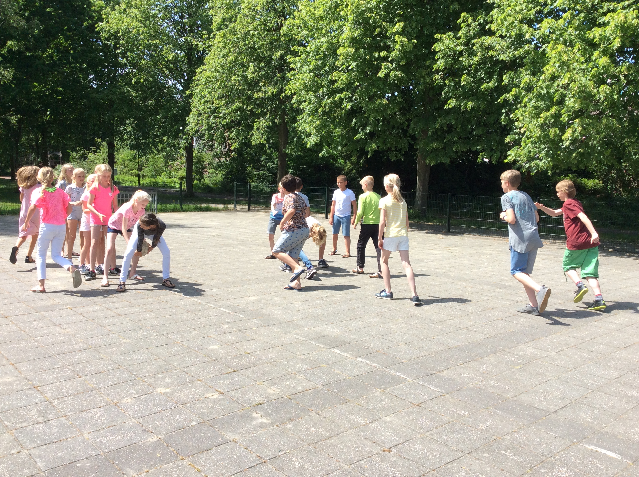 Kanjertraining buiten