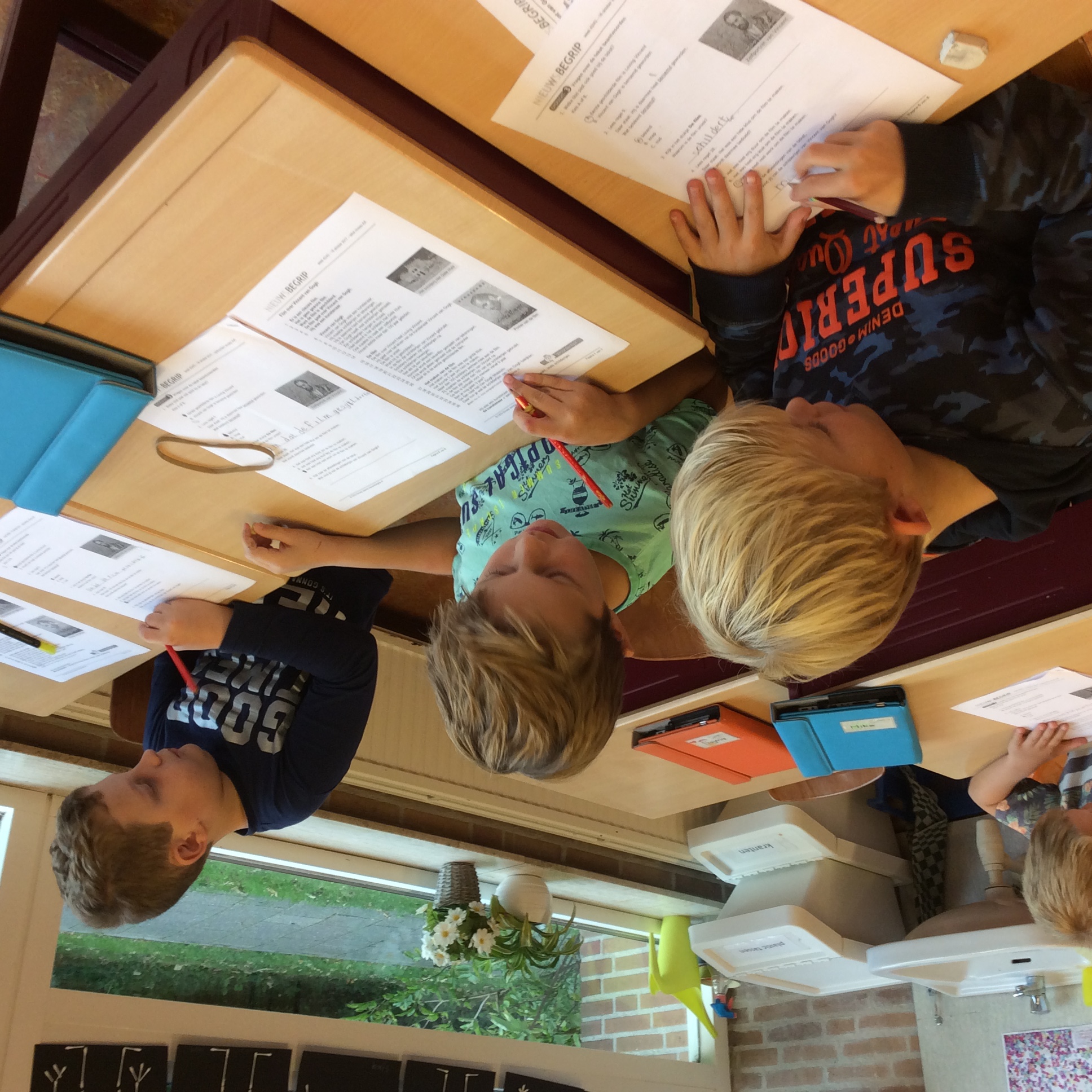 Ondertussen in groep 5...