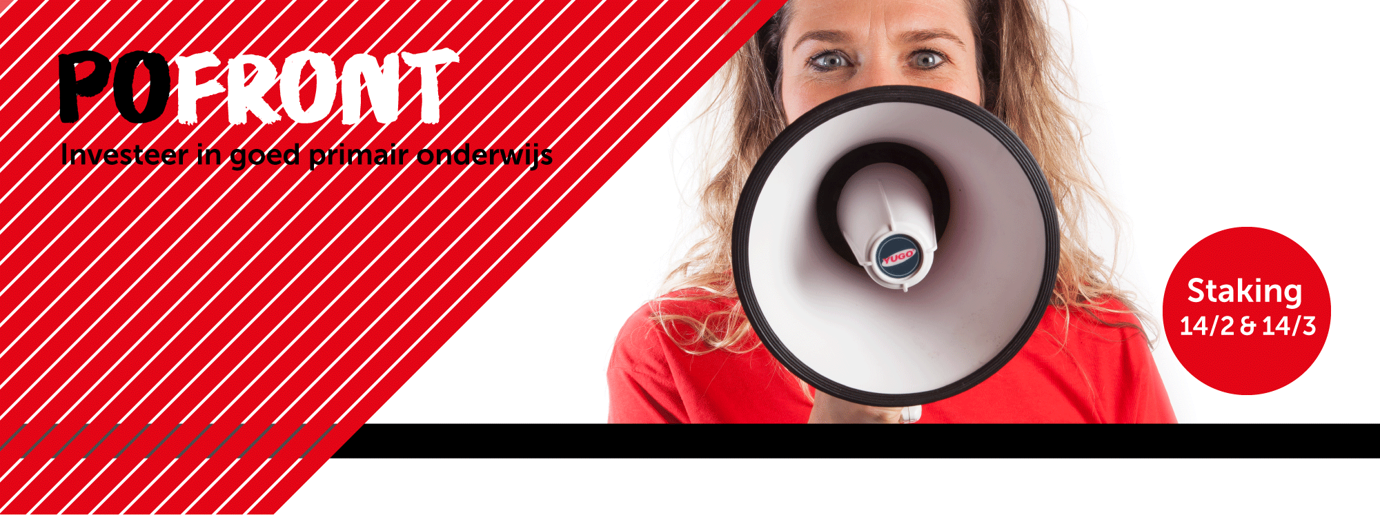 Estafette staking 14 maart