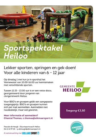 A5Flyer_Sportspektakel Heiloo 1 Mei