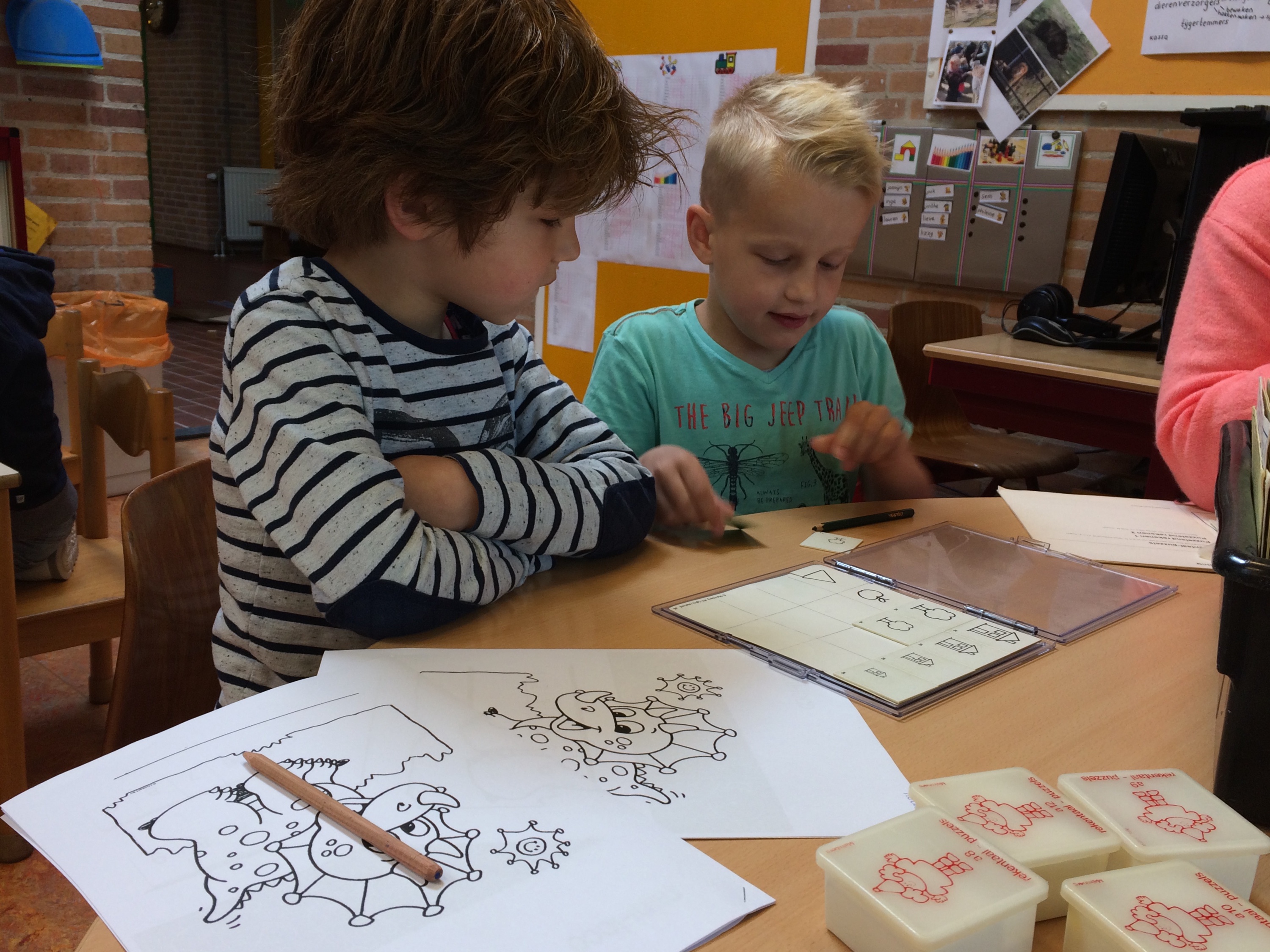 Deze week in groep 2/3!