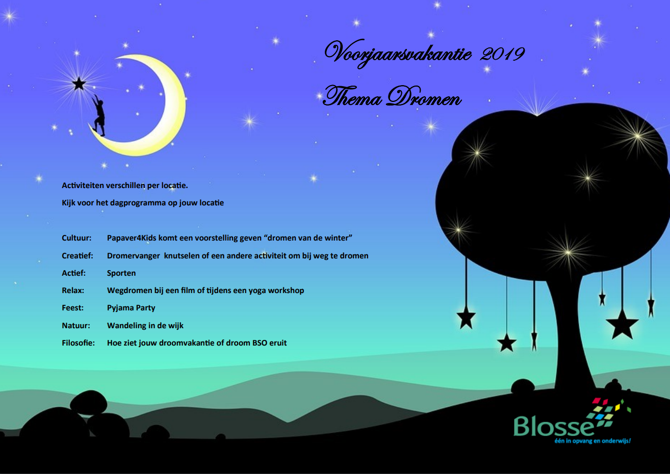 Activiteiten voorjaarsvakantie