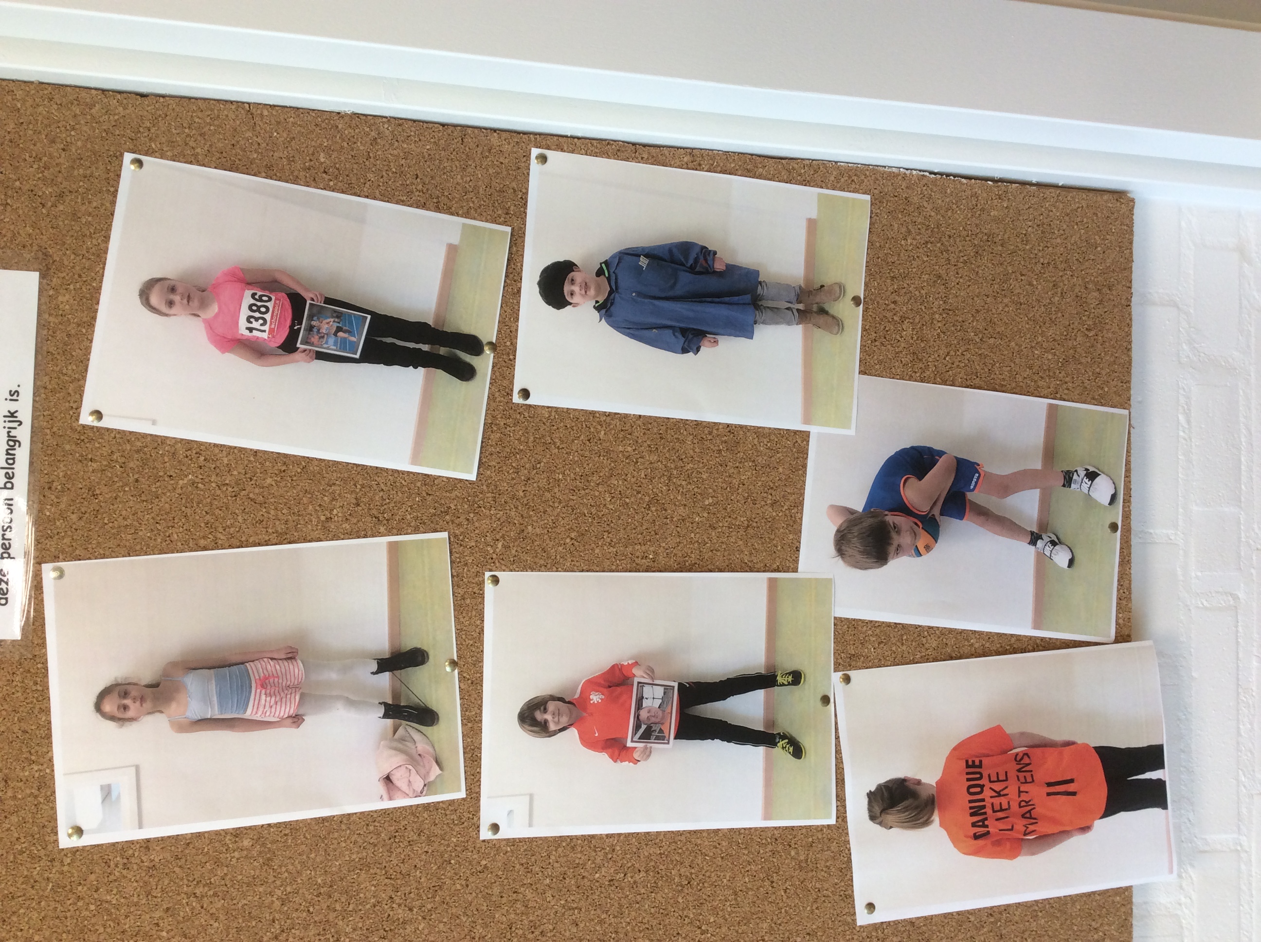 Beroemde personen in de klas