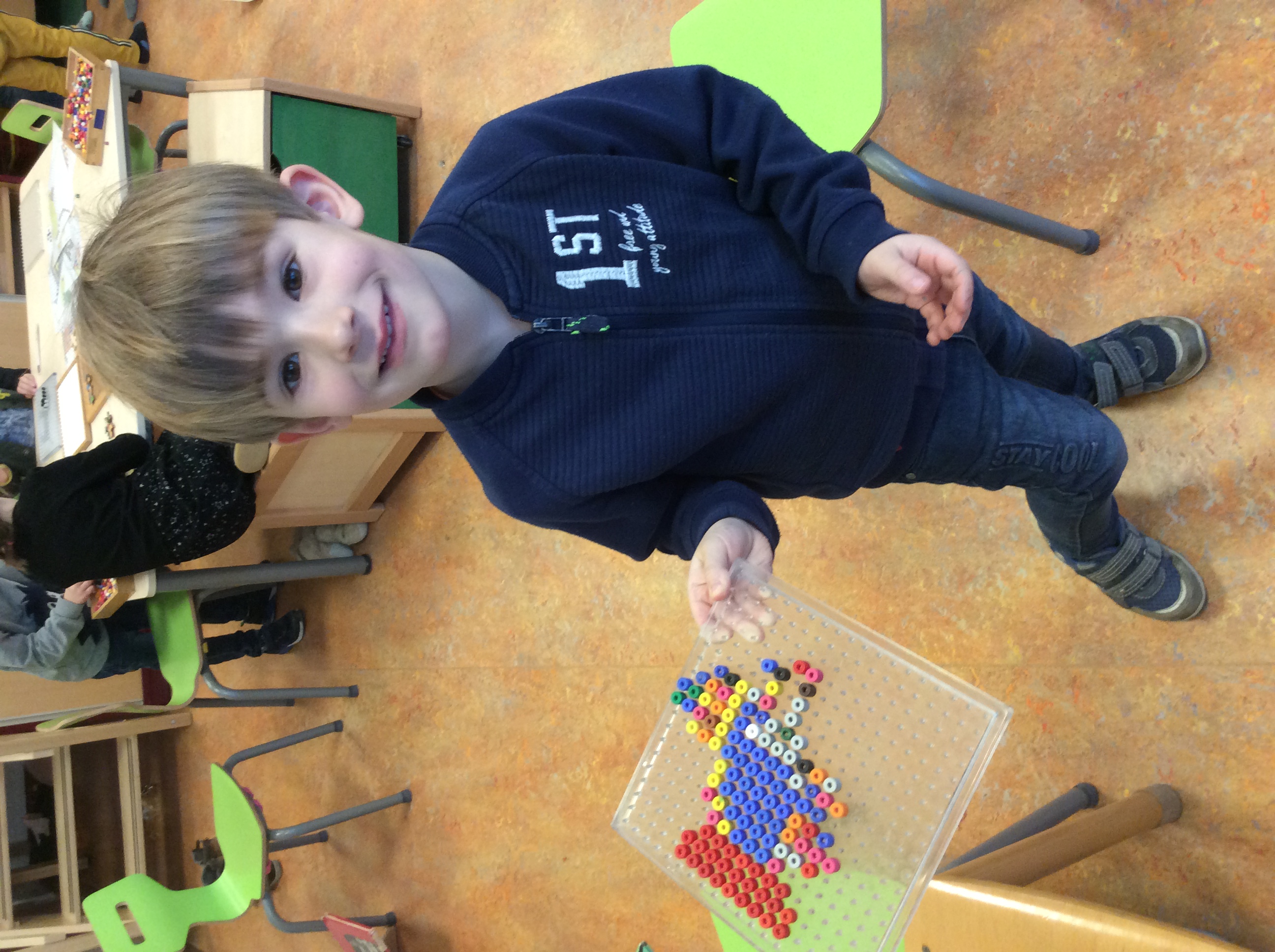 Ondertussen in groep 1/2B...