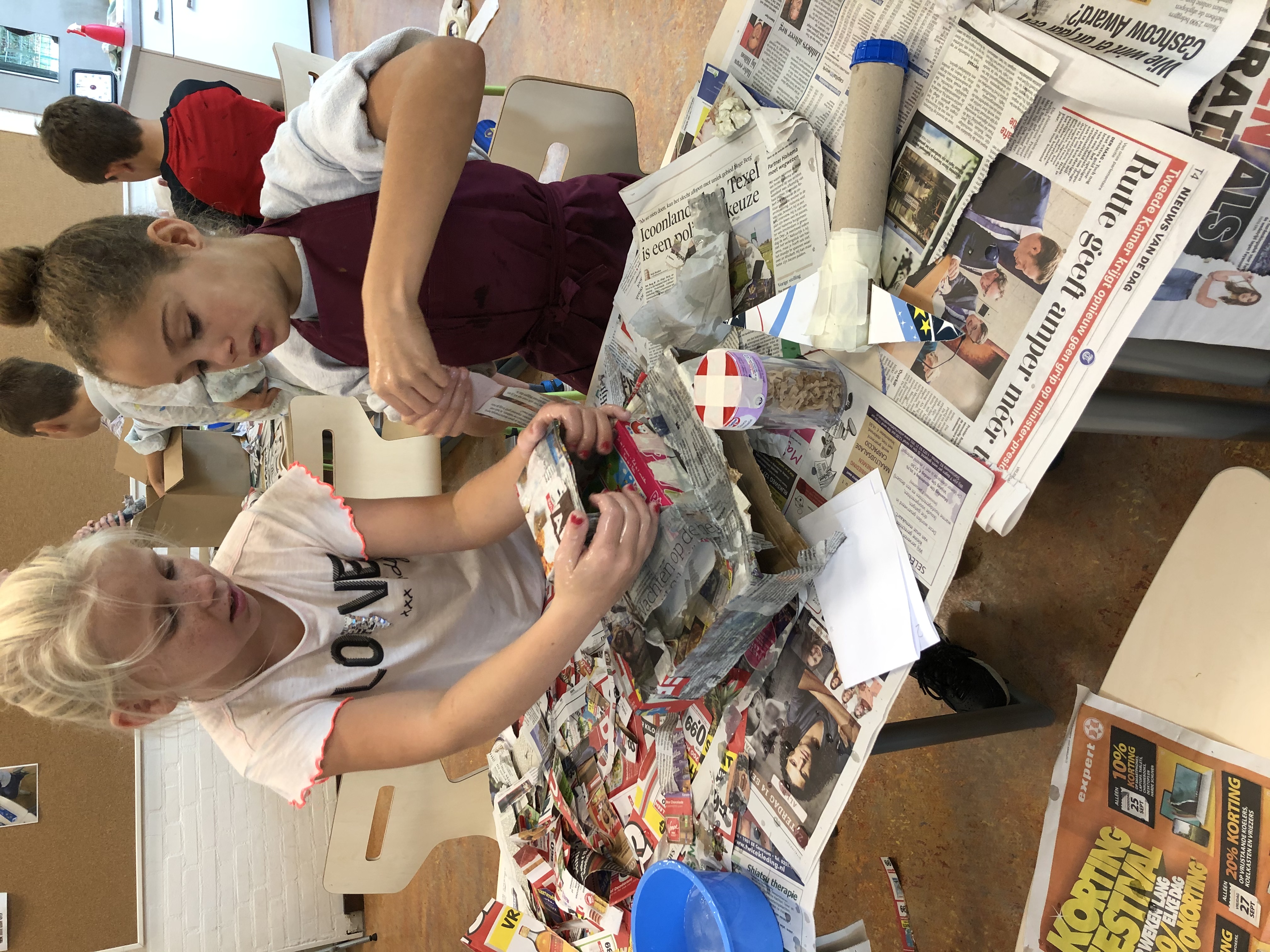 Deze week in groep 7/8...