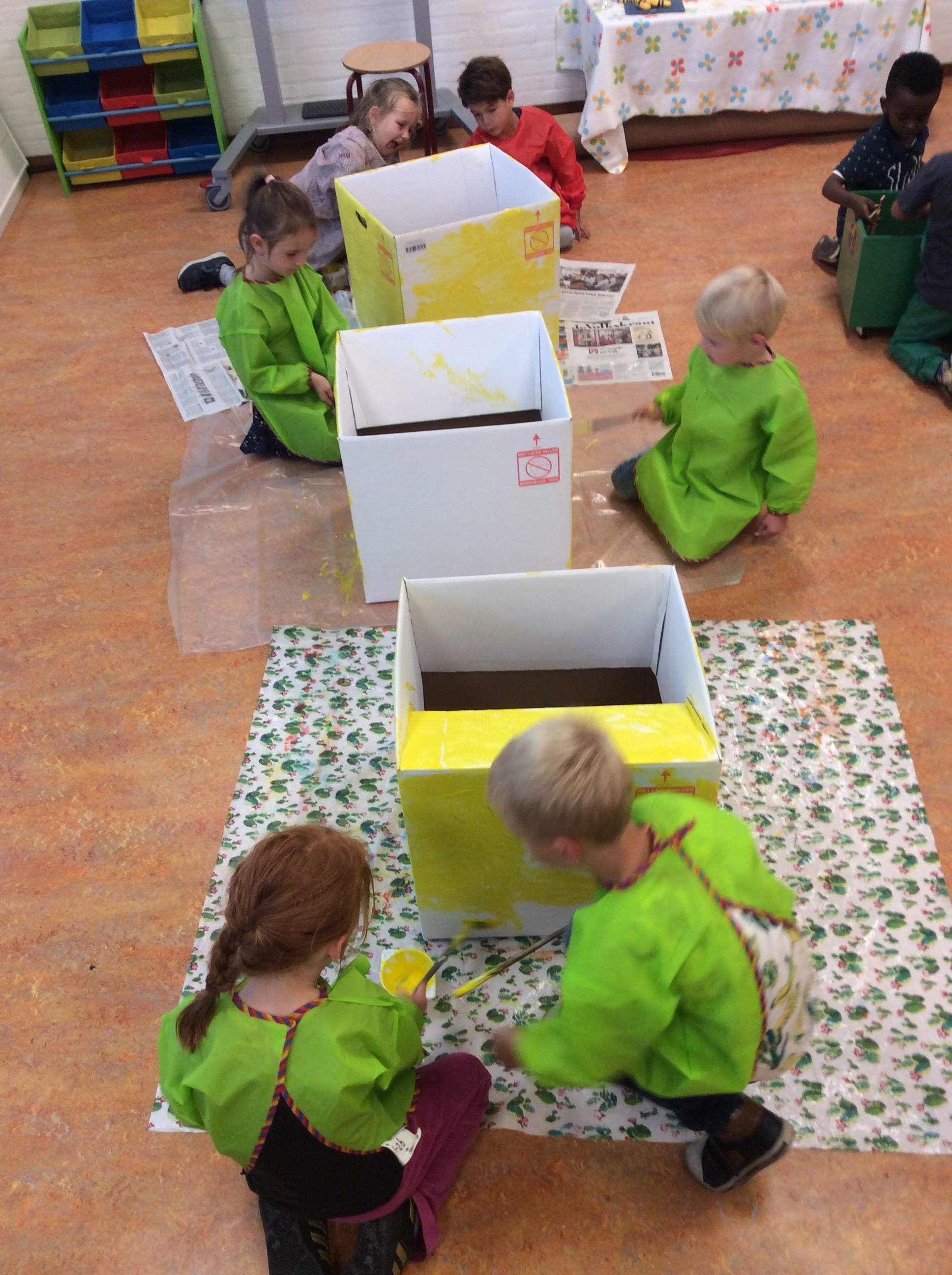 Deze week in groep 1/2b