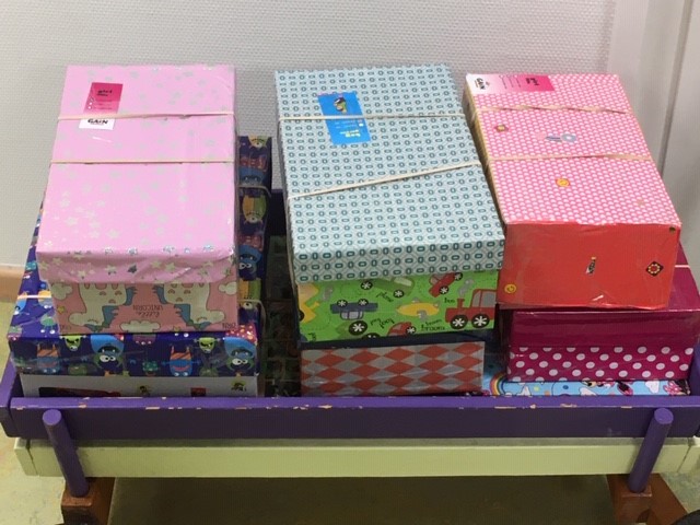 Superbedankt! Schoenendoosactie