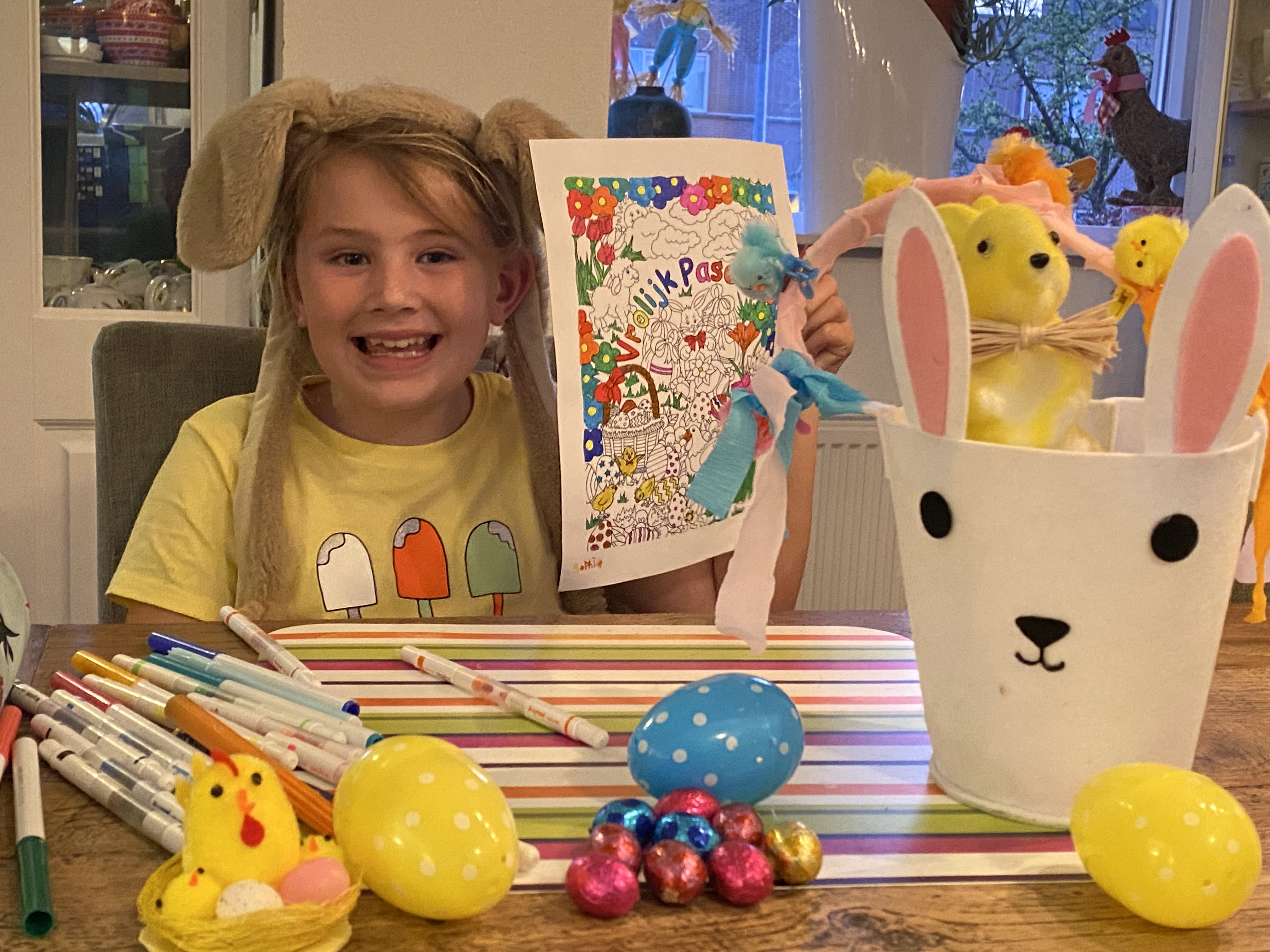 Groep 6/7 viert Pasen