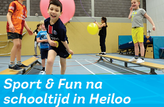 Sport en fun na schooltijd in Heiloo