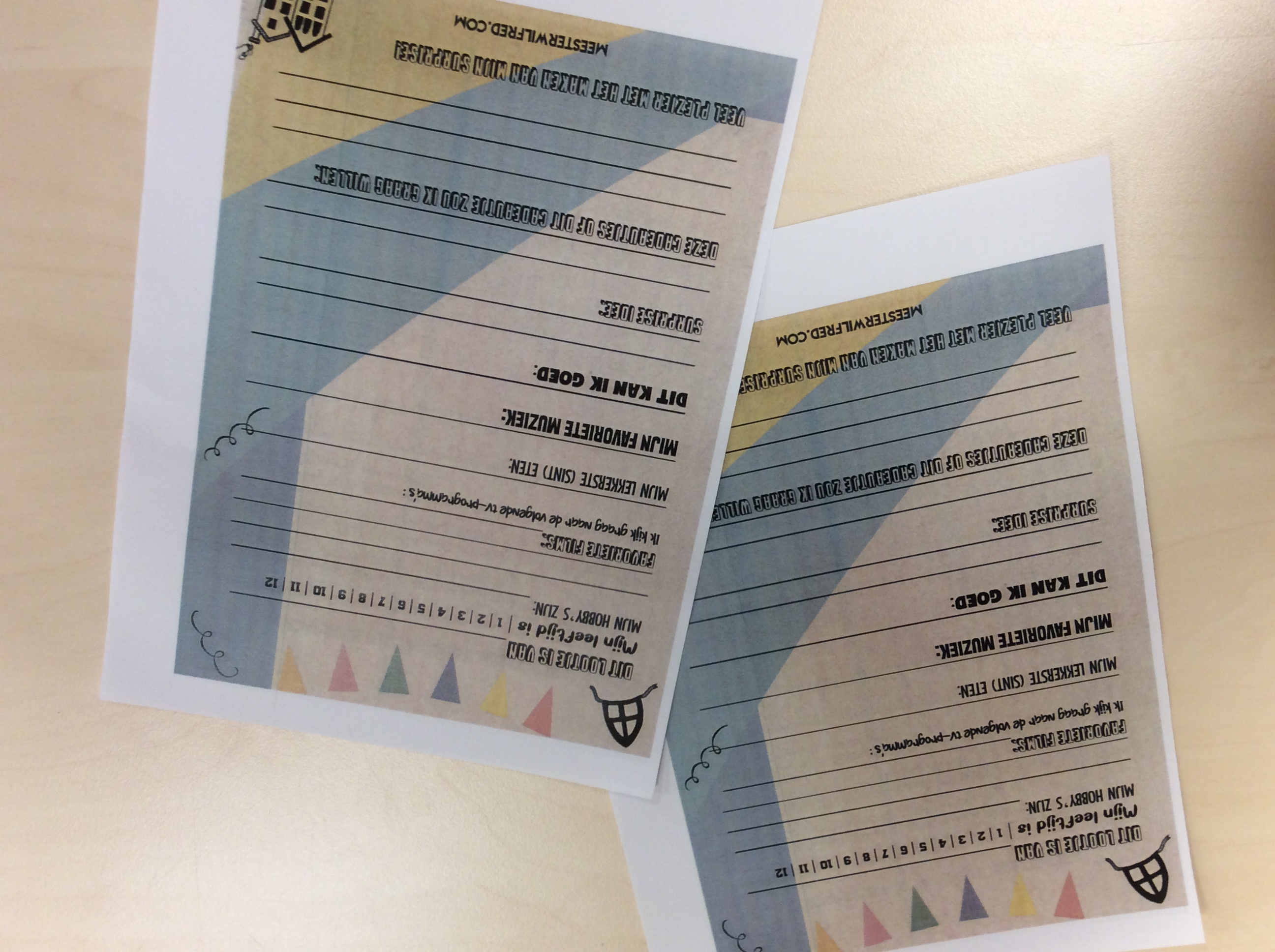 De week van groep 5/6...