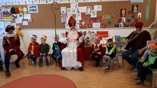 Sint in groep 1-2