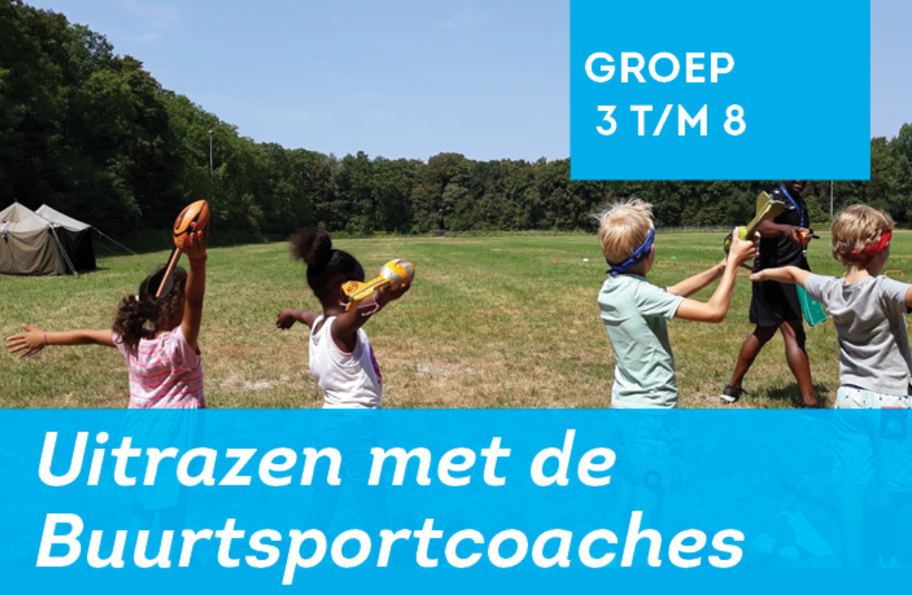 Uitrazen met de Buurtsportcoaches