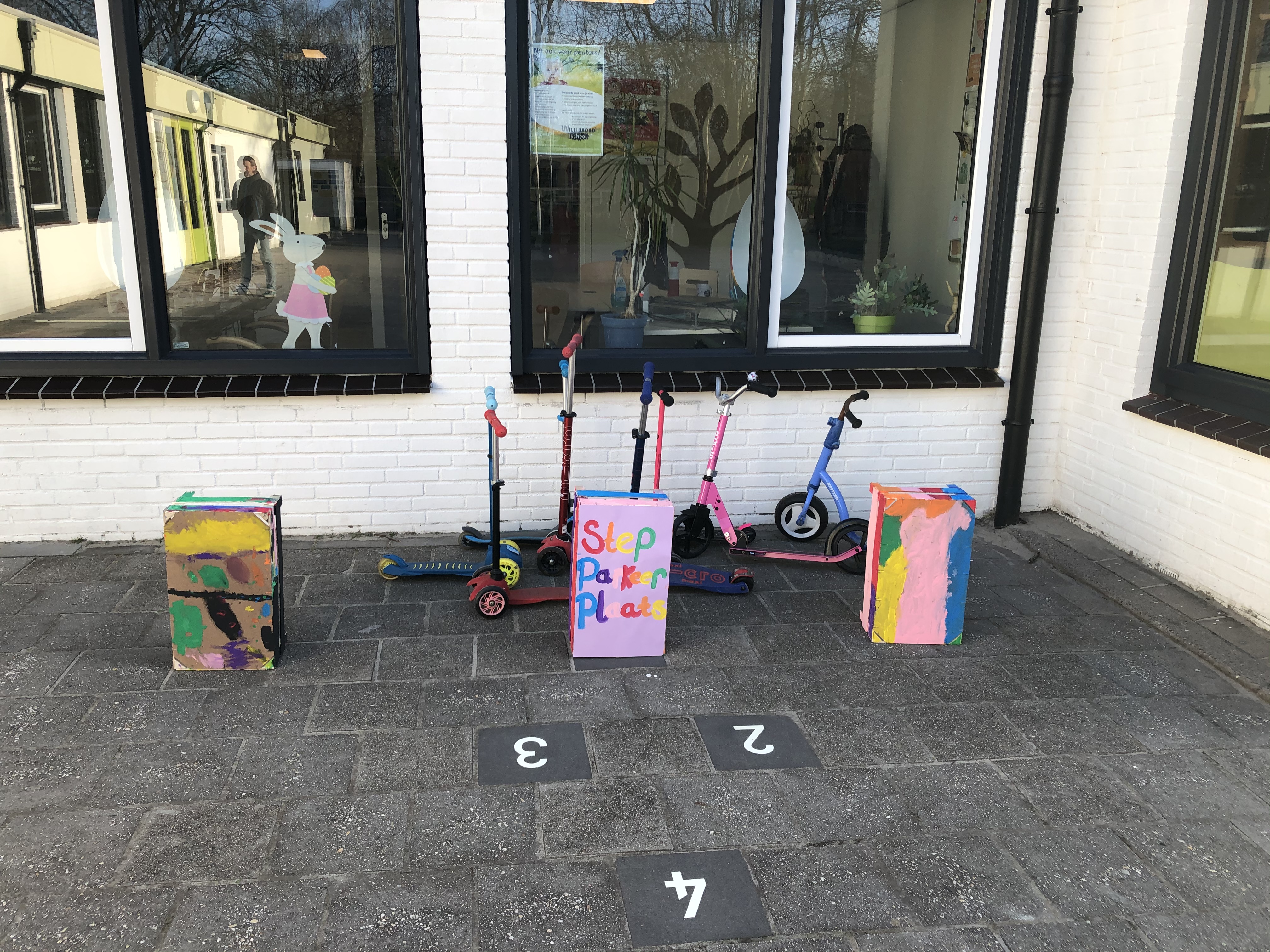 Stepjesparkeerplaats