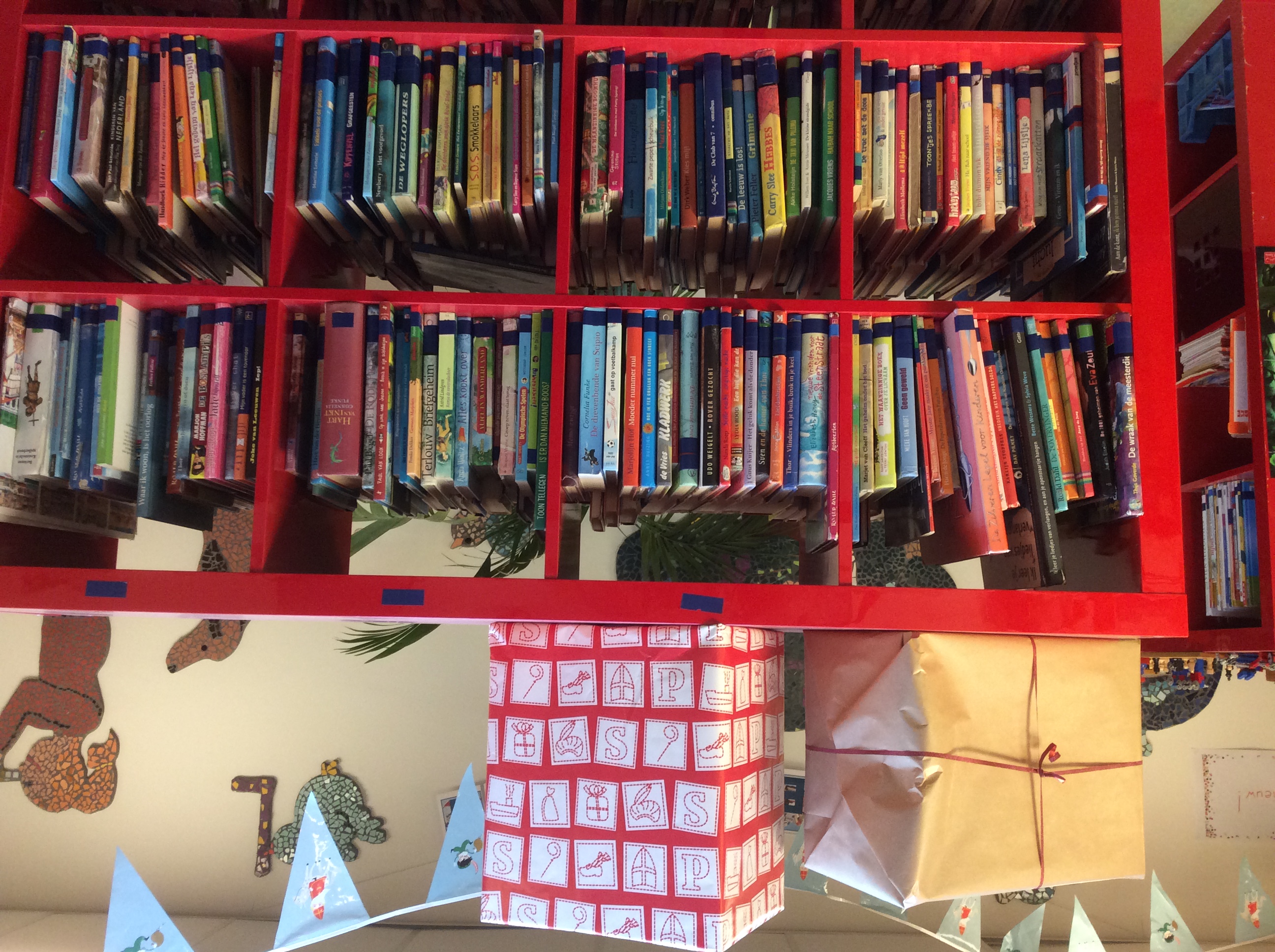 Sparen voor de schoolbieb