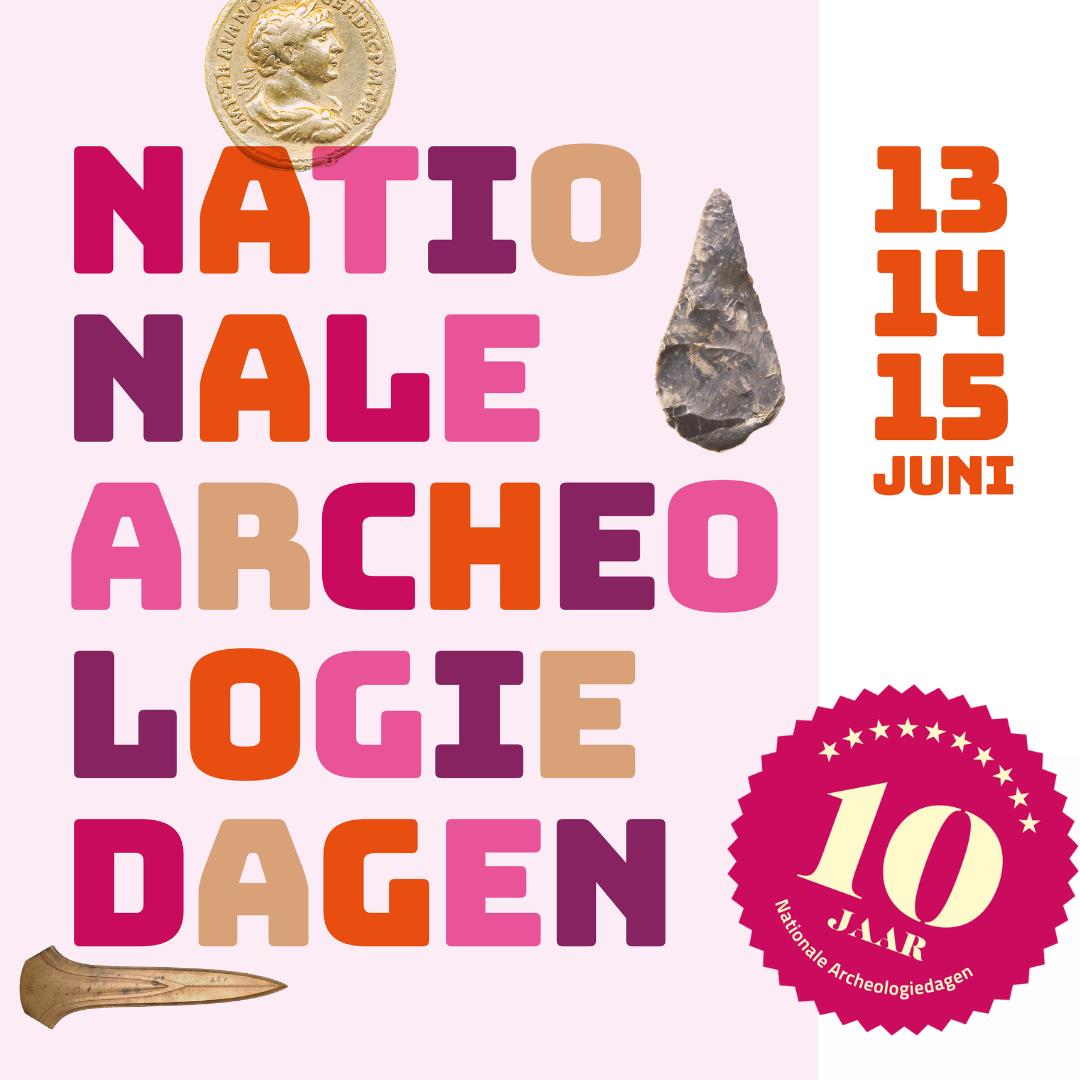Nationale Archeologie Dagen 14 en 15 juni 2025
