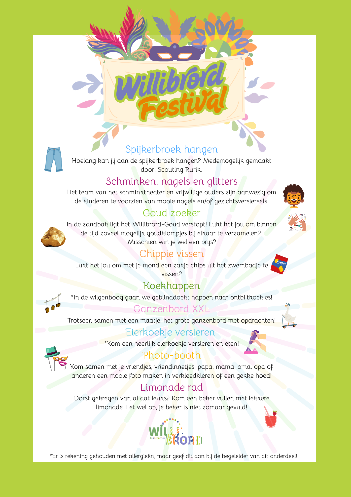 Informatie Willibrord Festival🎉